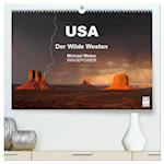 USA - Der Wilde Westen (hochwertiger Premium Wandkalender 2025 DIN A2 quer), Kunstdruck in Hochglanz