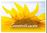 Sonnenblumen - die Blumen der Lebensfreude (Tischkalender 2025 DIN A5 quer), CALVENDO Monatskalender