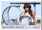 Aircraft Girls 2025 (Tischkalender 2025 DIN A5 quer), CALVENDO Monatskalender