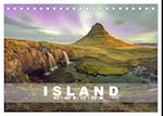 ISLAND 63° - 66° N / 13° - 25° W (Tischkalender 2025 DIN A5 quer), CALVENDO Monatskalender