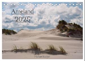 Ameland (Tischkalender 2025 DIN A5 quer), CALVENDO Monatskalender