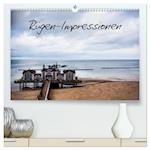 Rügen-Impressionen (hochwertiger Premium Wandkalender 2025 DIN A2 quer), Kunstdruck in Hochglanz