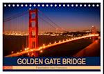 GOLDEN GATE BRIDGE Faszination San Francisco (Tischkalender 2025 DIN A5 quer), CALVENDO Monatskalender