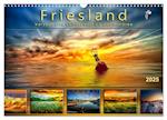 Friesland, verzauberte Landschaft an der Nordsee (Wandkalender 2025 DIN A3 quer), CALVENDO Monatskalender