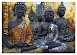 All U Buddhas (Wandkalender 2025 DIN A4 quer), CALVENDO Monatskalender