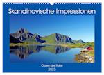 Skandinavische Impressionen - Oasen der Ruhe (Wandkalender 2025 DIN A3 quer), CALVENDO Monatskalender