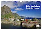 Die Lofoten - Magie des Lichtes (Wandkalender 2025 DIN A4 quer), CALVENDO Monatskalender