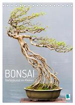 Bonsai: Gartenkunst im Kleinen (Tischkalender 2025 DIN A5 hoch), CALVENDO Monatskalender