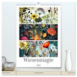 Wiesenmagie (hochwertiger Premium Wandkalender 2025 DIN A2 hoch), Kunstdruck in Hochglanz