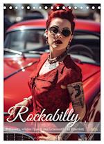 Rockabilly (Tischkalender 2025 DIN A5 hoch), CALVENDO Monatskalender