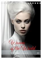 Woman of the World (Tischkalender 2025 DIN A5 hoch), CALVENDO Monatskalender