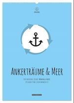 hafenprinzessin: Ankerträume & Meer - Der moderne Zitate-Wandkalender für maritime Lebensmomente! (Wandkalender 2025 DIN A2 hoch), CALVENDO Monatskalender