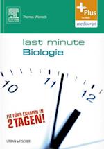 Last Minute Biologie