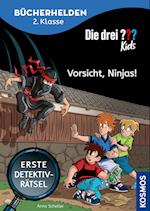 Die drei ??? Kids, Bücherhelden 2. Klasse, Vorsicht, Ninjas!