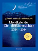 Mondkalender - die Jahresübersichten 2024-2034