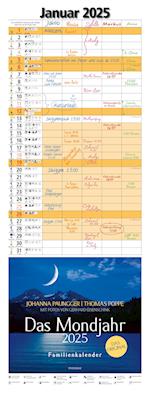Das Mondjahr 2025 - Familienkalender