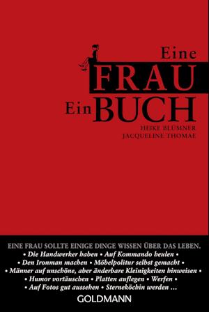 Eine Frau. Ein Buch.