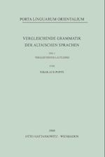 Vergleichende Grammatik Der Altaischen Sprachen