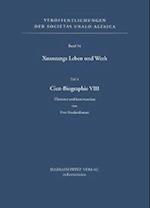 Xuanzangs Leben Und Werk / Cien-Biographie VIII