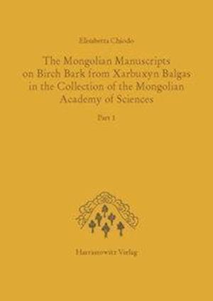 The Mongolian Manuscripts on Birch Bark from Xarbuxyn Balgas in the Collection of the Mongolian Academy of Sciences