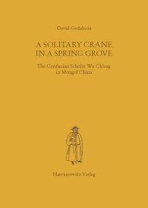 A Solitary Crane in a Spring Grove