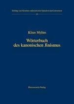 Worterbuch Des Kanonischen Jinismus