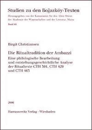 Christiansen, B: Ritualtradition der Ambazzi