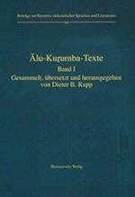 Alu-Kurumba-Texte - Band 1