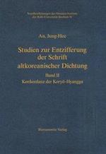 Studien zur Entzifferung der Schrift altkoreanischer Dichtung