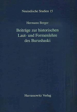 Beiträge zur historischen Laut- und Formenlehre des Burushaski