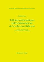 Tablettes Mathematiques de La Collection Hilprecht