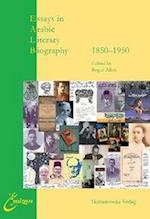 Essays in Arabic Literary Biography