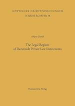 Classification and Categorization in Ancient Egypt / The Legal Register of Ramesside Private Law Instruments