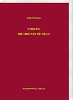 Concise Dictionary of Ge¿ez