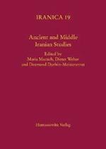 Ancient and Middle Iranian Studies