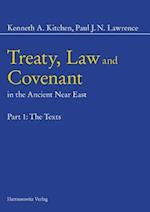 Treaty, Law and Covenant in the Ancient Near East