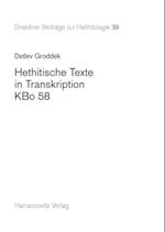 Hethitische Texte in Transkription Kbo 58