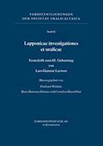 Lapponicae investigationes et uralicae. Festschrift zum 65.