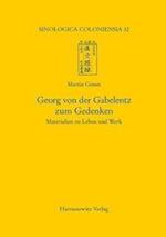 Gimm, M: Georg von der Gabelentz zum Gedenken