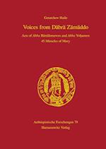 Voices from Dabra Zamaddo