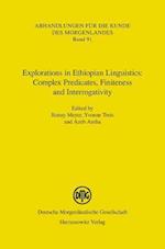 Explorations in Ethiopian Linguistics