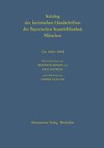 Katalog Der Lateinischen Handschriften Der Bayersichen Staatsbibliothek Munchen. Die Handschriften Von St. Emmeram in Regensburg