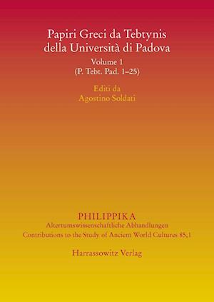 Papiri Greci Da Tebtynis Della Universita Di Padova