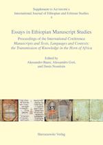 Essays in Ethiopian Manuscript Studies