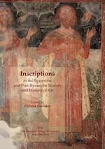 Inscriptions in the Byzantine and Post-Byzantine History and History of Art