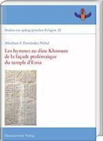 Les Hymnes Au Dieu Khnoum de la Facade Ptolemaique Du Temple d'Esna