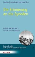 Die Erinnerung an die Synoden