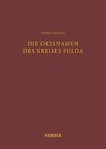 Die Ortsnamen des Kreises Fulda