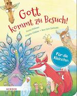 Gott kommt zu Besuch (Pappbilderbuch)