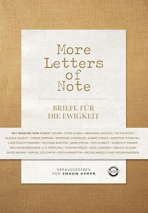 More Letters of Note